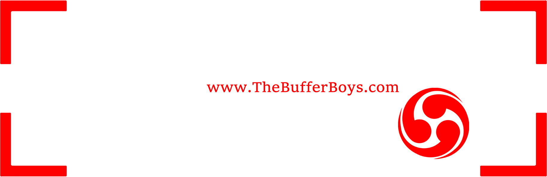 The Buffer Boys Logo White